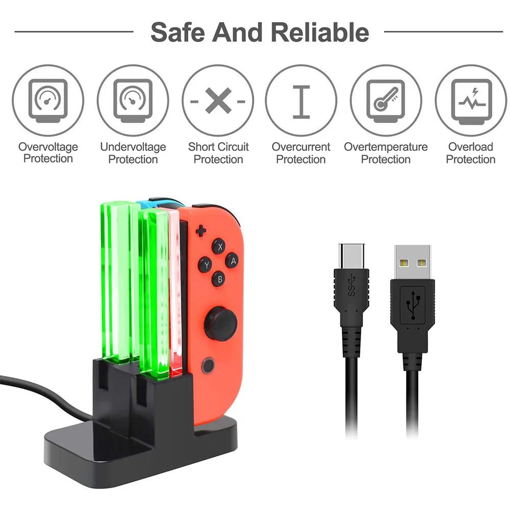 Nintendo Switch Charging Station for 04 Controller